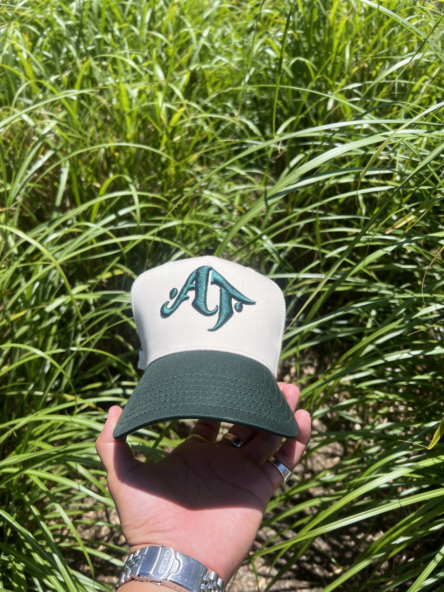 Live as an Artist- Green & Cream